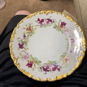 Dinner plate t and v France depose